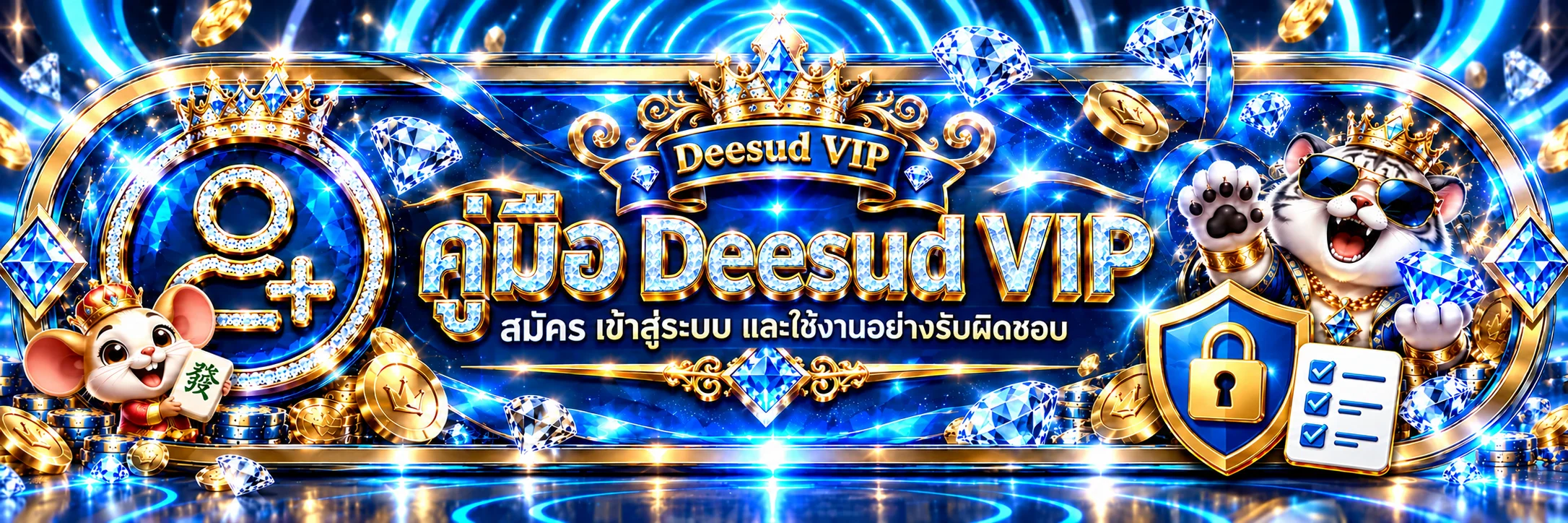 Deesud VIP | คู่มือสมัคร เข้าสู่ระบบ และฝากถอน